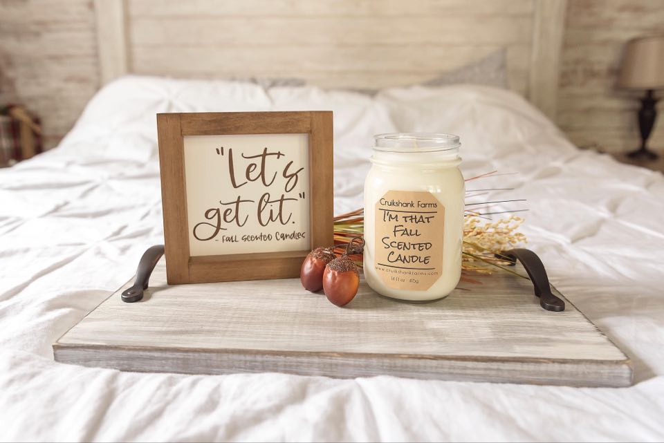 Image of I'm that fall scented candle
