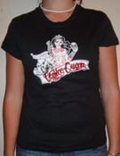 Image of Girls LOGO on BLACK Tee