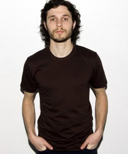 Image of 2001 Fine Jersey Short Sleeve  Plain T-Shirt