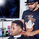 Image 4 of "Barbering Is My Religion" T-Shirt!