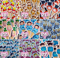 Tsum Tsum Ice cream Stickers 