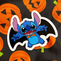 Bat Stitch Sticker