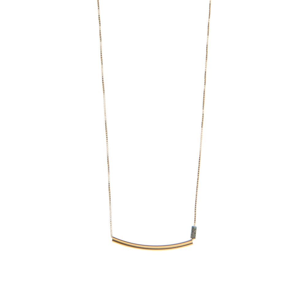 Image of Short jasper bead necklace