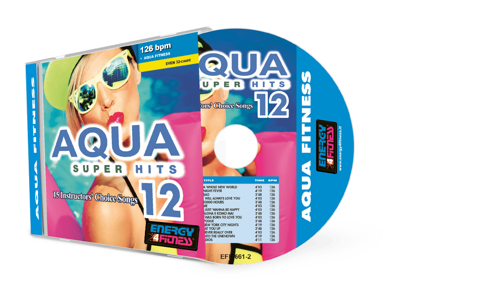 EFF661-2 // AQUA SUPER HITS 12 (MIXED CD COMPILATION 126 BPM)