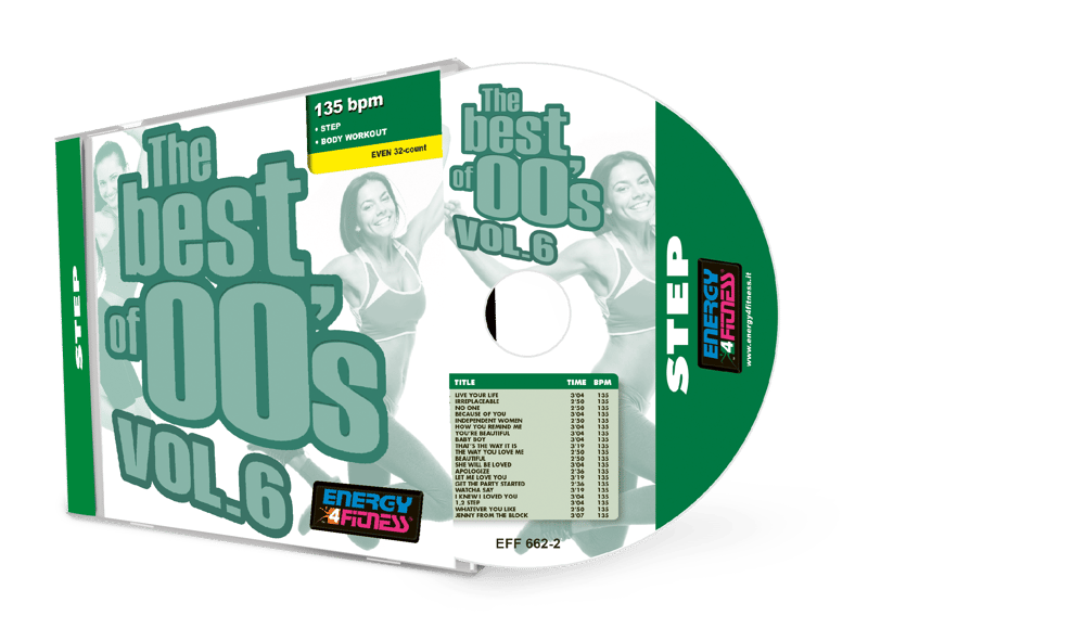 EFF662-2 // THE BEST OF 00'S VOL. 6 (MIXED CD COMPILATION 135 BPM)