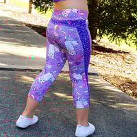Image 2 of Girls Spliced Shorties and Leggings