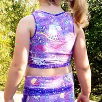 Image 2 of Girls Crop and Tank Top