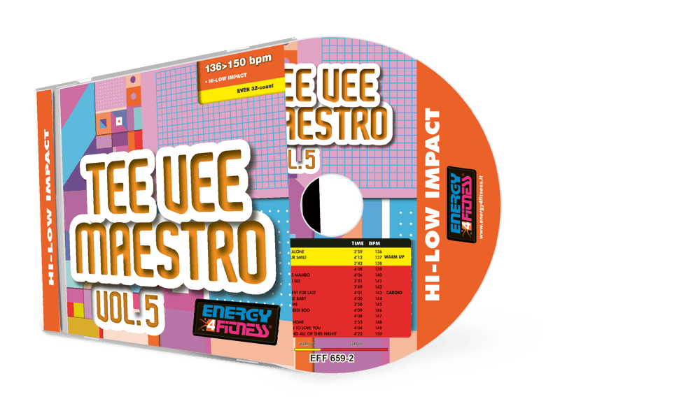 EFF659-2 // TEE VEE MAESTRO 05 (MIXED CD COMPILATION 136-150 BPM)