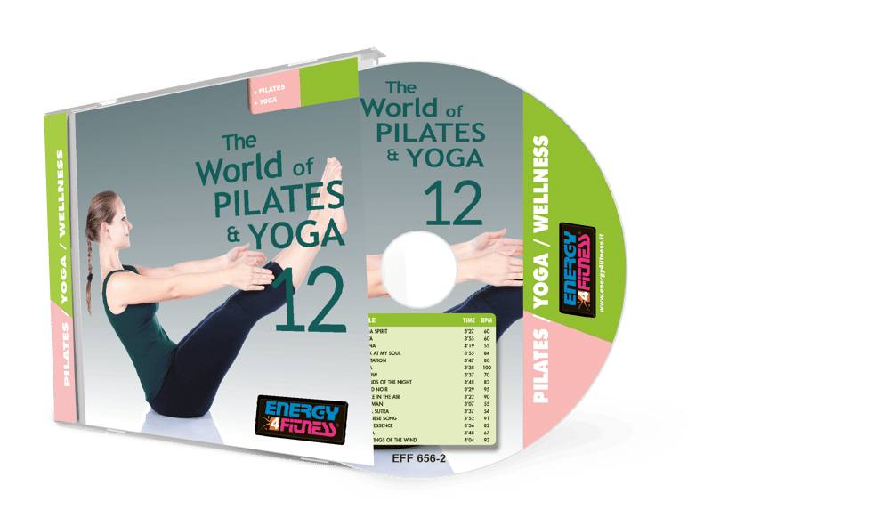 EFF656-2 // THE WORLD OF PILATES & YOGA VOL. 12 (MIXED CD COMPILATION / VARIOUS BPM)