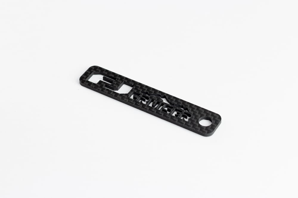 FJ Cruiser Offroad dry carbon fiber keychain TsuTsuTsu