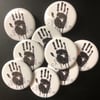DC Handprint Buttons (Set of 3)