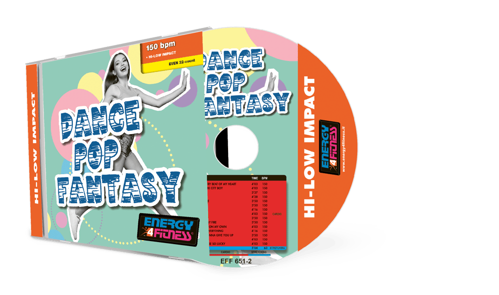 EFF651-2 // DANCE POP FANTASY (MIXED CD COMPILATION 150 BPM)