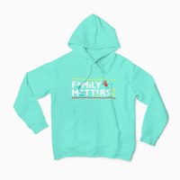 Family Matters Hoodie - Teal