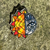 Image 3 of Limited Edition Sun Mask Pin