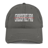 Image 1 of CROSSFACE PRO Distressed Dad Hat