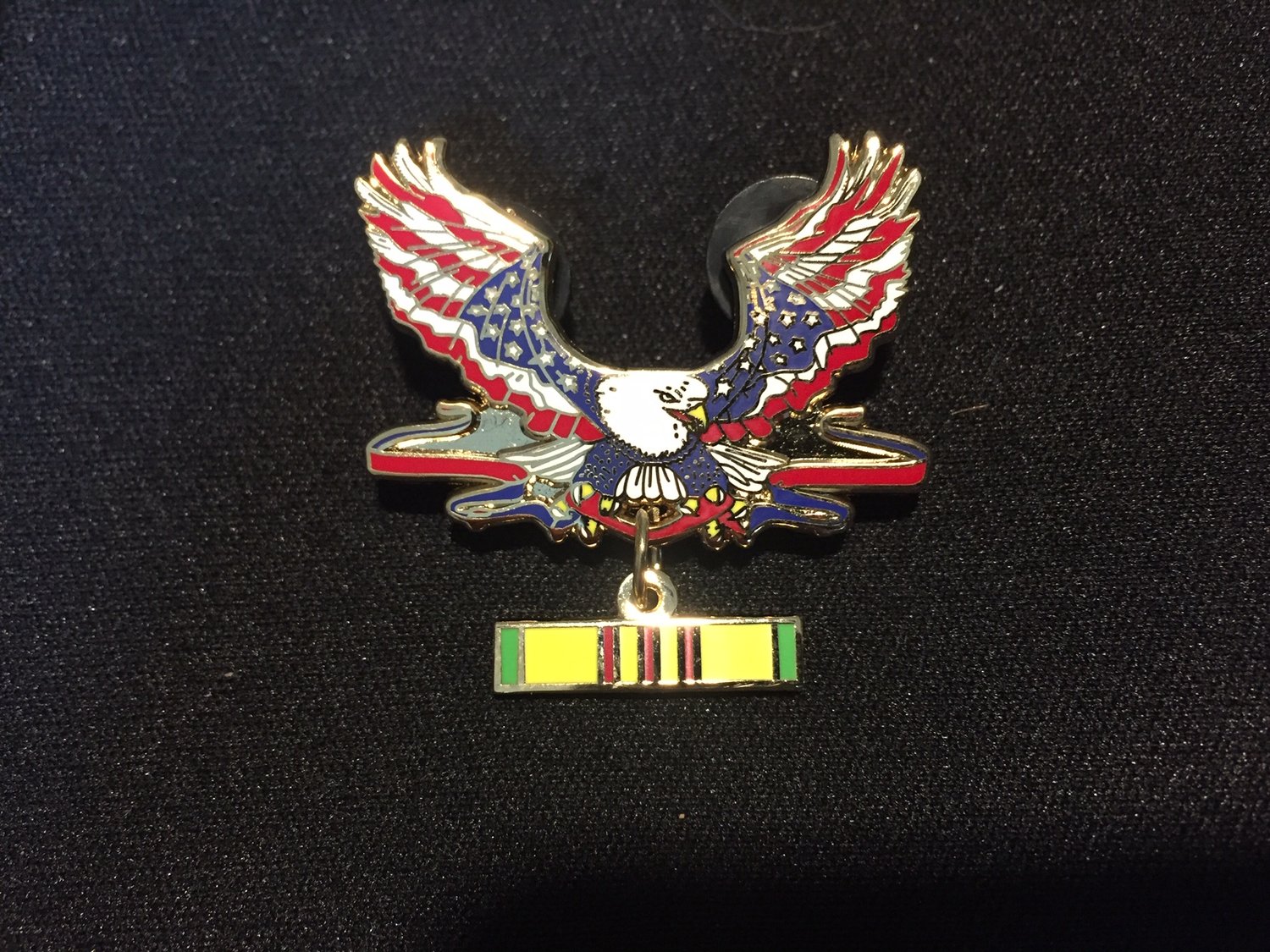 Image of Vietnam Veteran Patriotic Eagle Pin