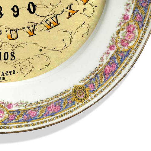 Image of Ouija - Vintage Spanish Porcelain Plate - #0736