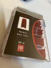Garnet Nail tips 