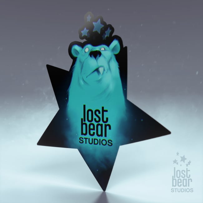 lost-bear-sticker-lost-bear-studios