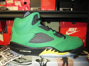 Image of Air Jordan V (5) Retro SE "Oregon Ducks"