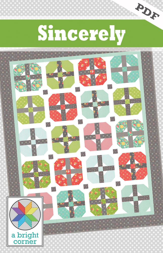 Image of Sincerely Quilt Pattern - PDF version