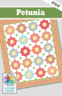 Image 1 of Petunia Quilt Pattern - PDF Version