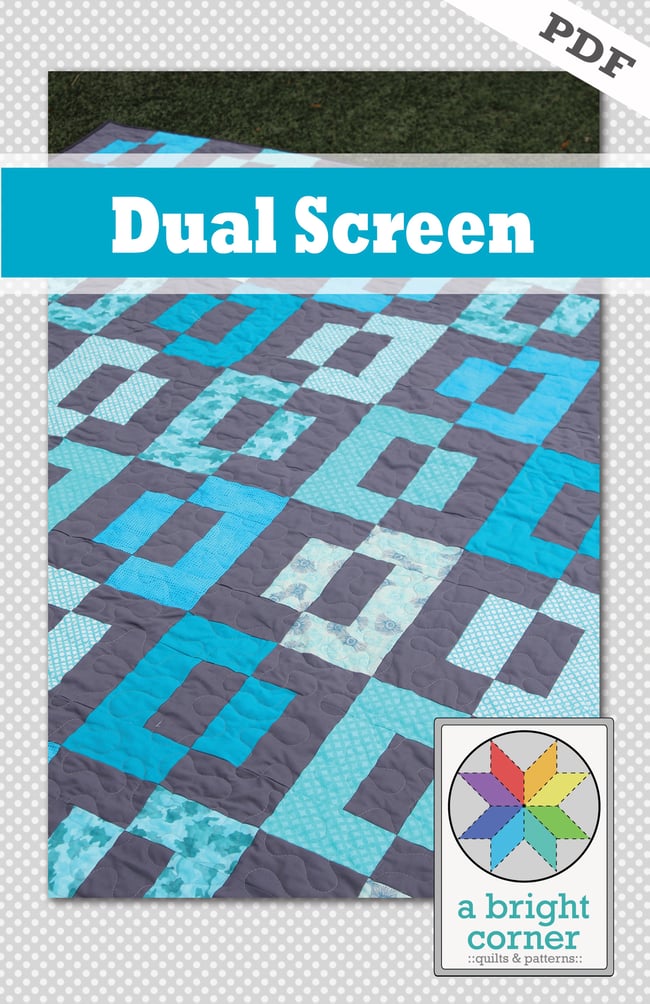 Dual Screen pattern - PDF Version | A Bright Corner