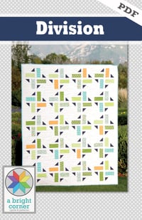 Image 1 of Division quilt pattern - PDF version