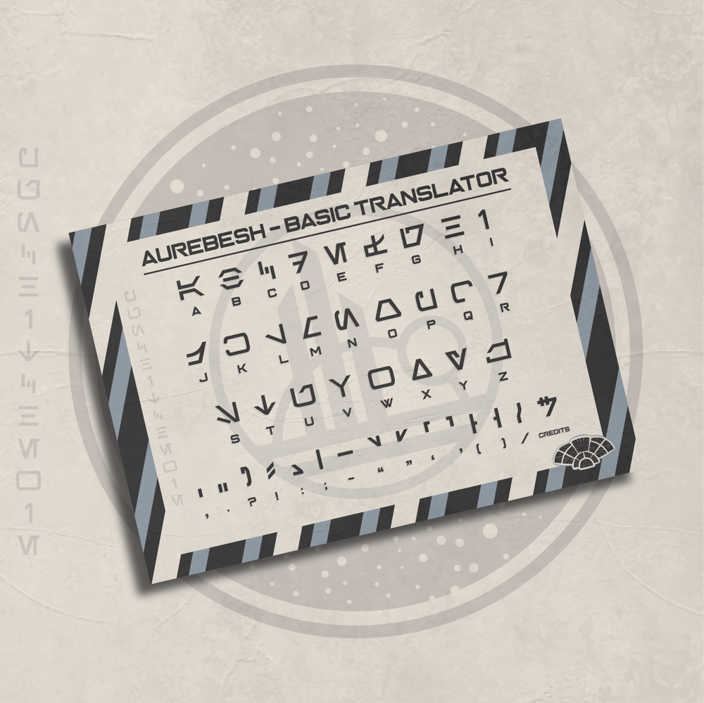 Aurebesh Translator