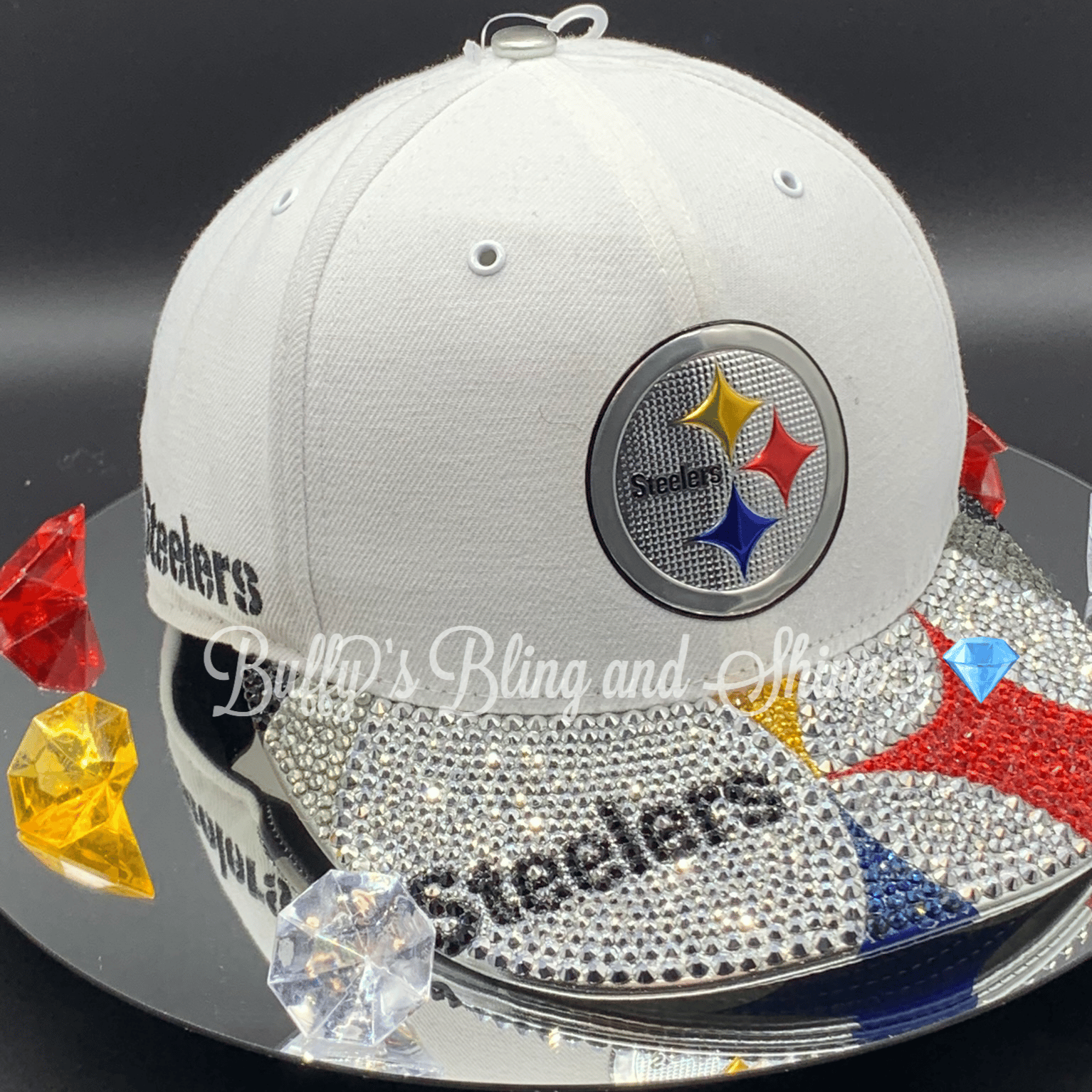 steelers bling hat