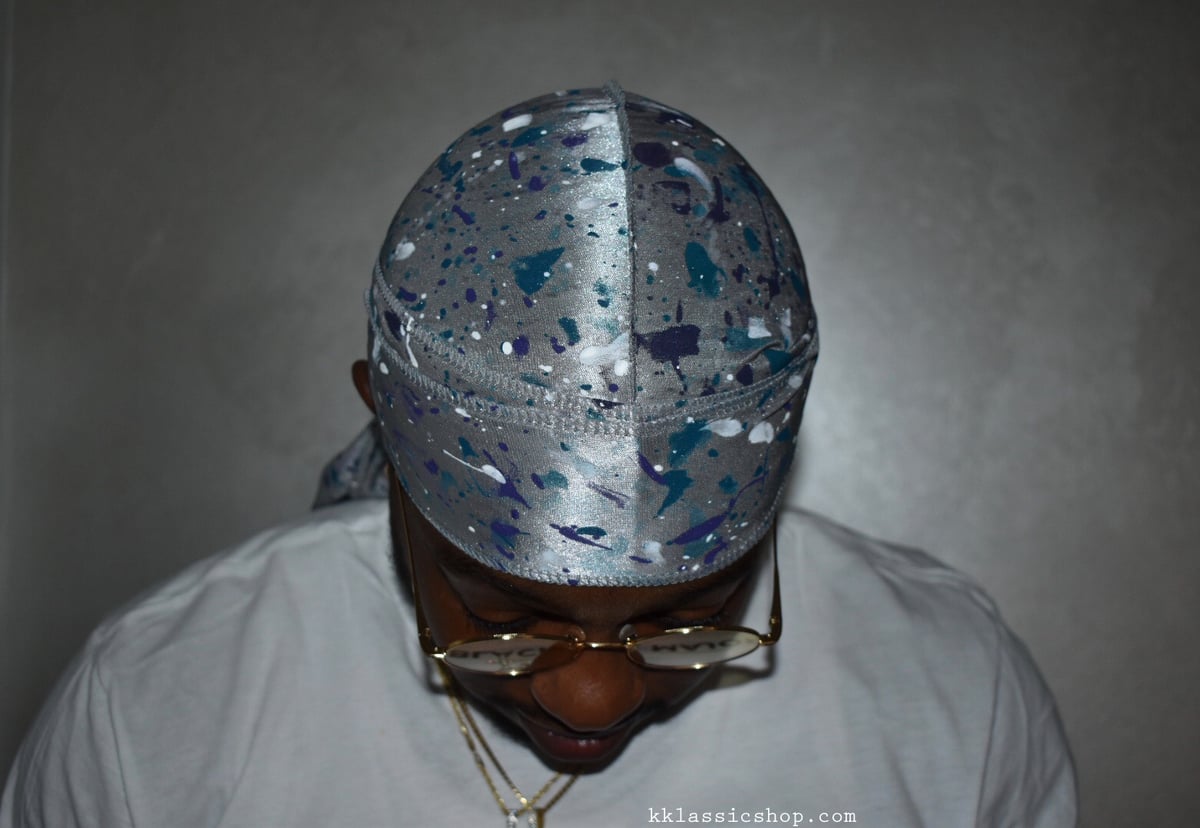 Image of Paint Splattered Durag