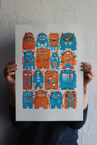 Image 1 of 5 Minute Monsters Print