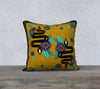 Mustard Mandala Pillow