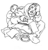 Exhausted Woman Art & Poetry Book