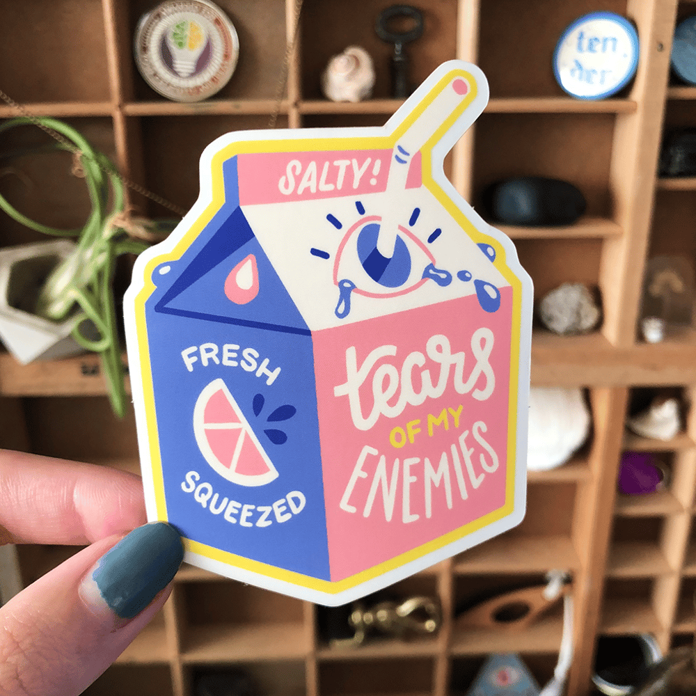 Tears of My Enemies Sticker 