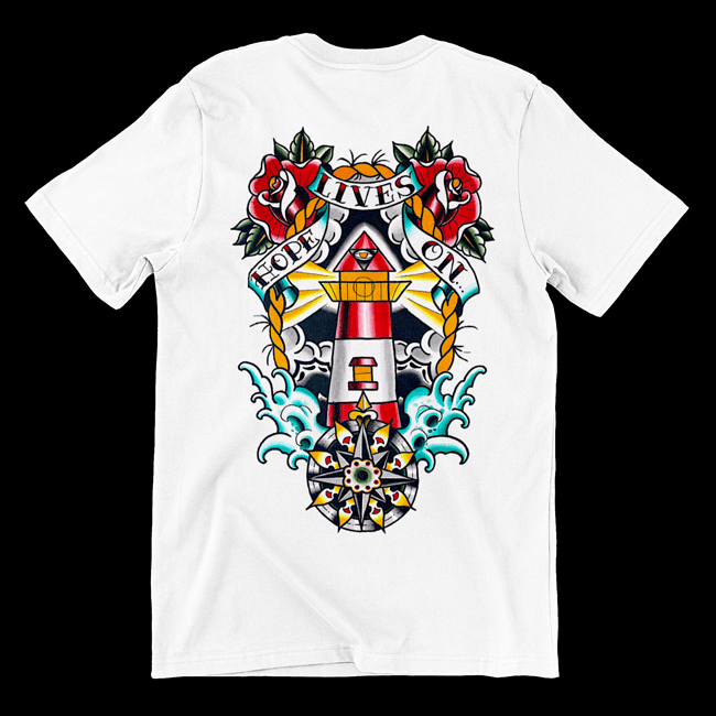 Hope Lives On Benefit Unisex T-Shirt for The JED Foundation