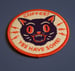 Image of Coffee Cat Woven Patch