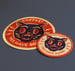 Image of Coffee Cat Woven Patch
