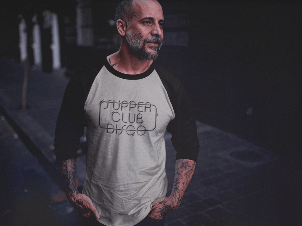 Supper Club x Robert Beatty Limited Run Baseball T Shirt