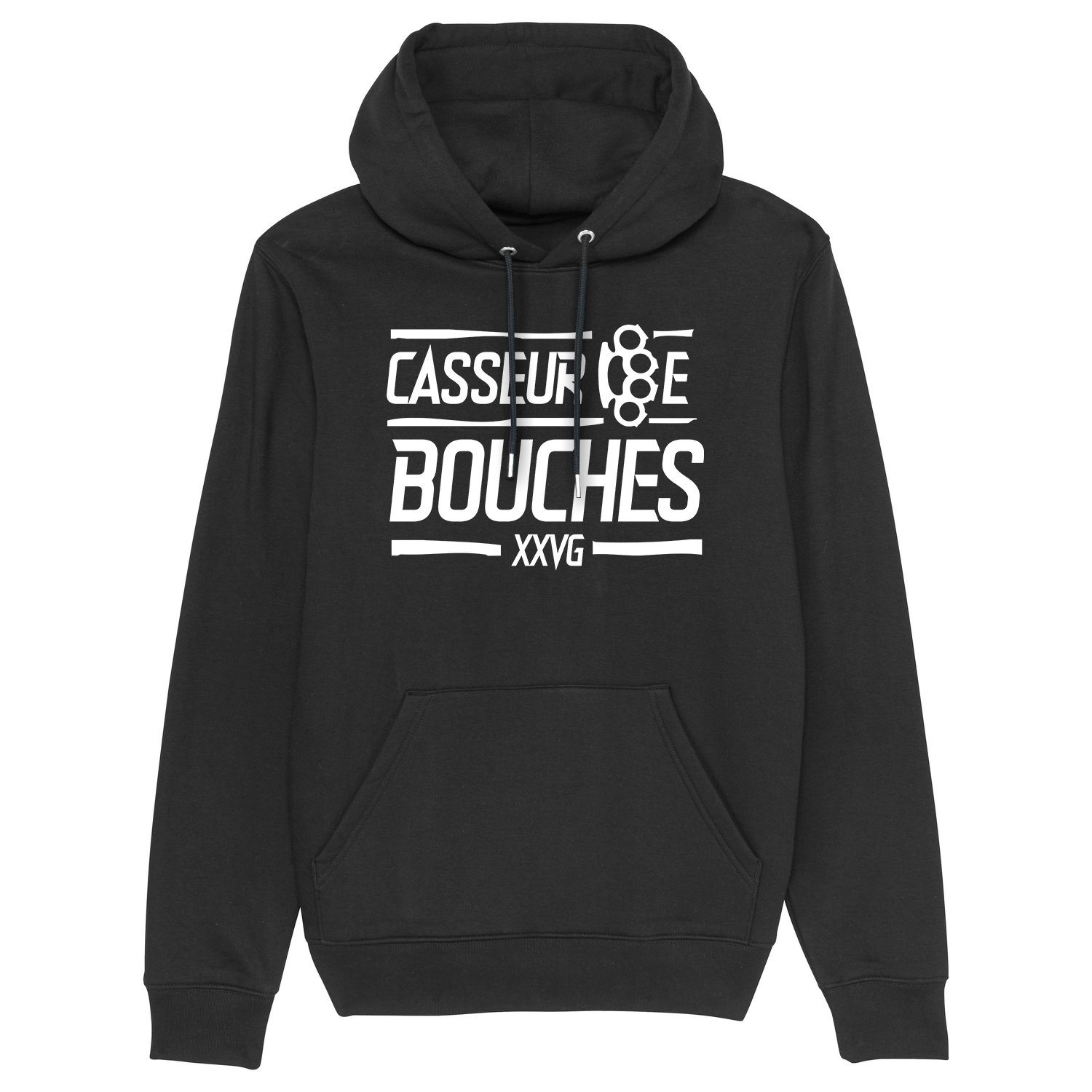 Image of SWEAT-SHIRT CAPUCHE UNISEX - CASSEUR DE BOUCHE