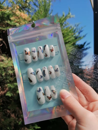 Image of « Shiny butterfly set  »