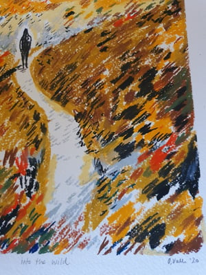 Image of ORIGINAL "Into the wild" drawing