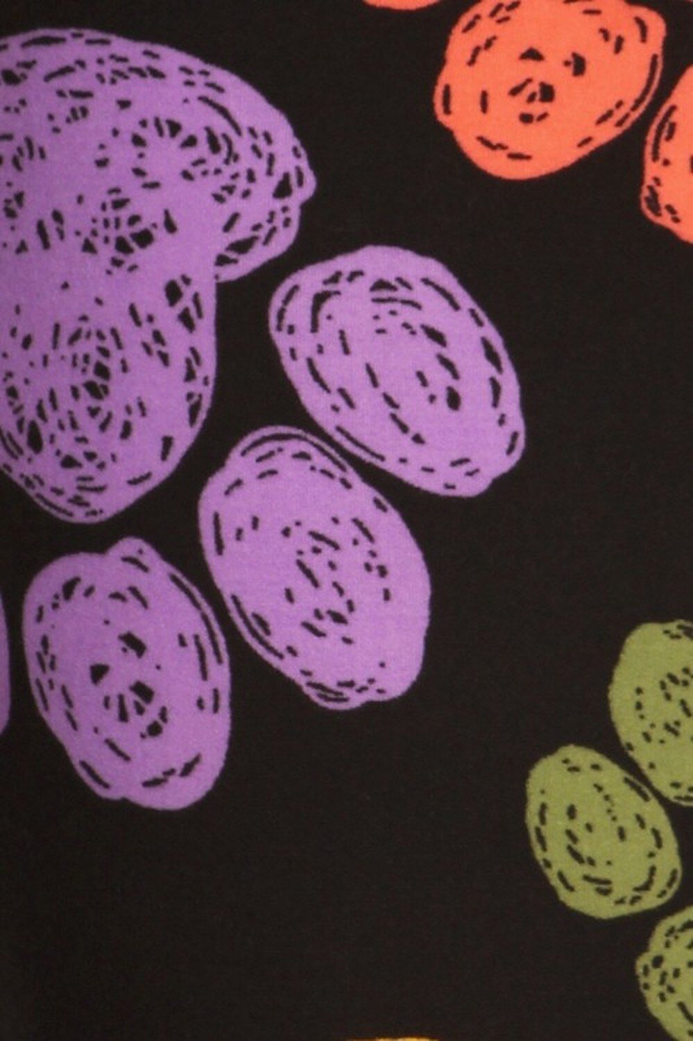 Image of Leggings: Paw Print Bell Bottom