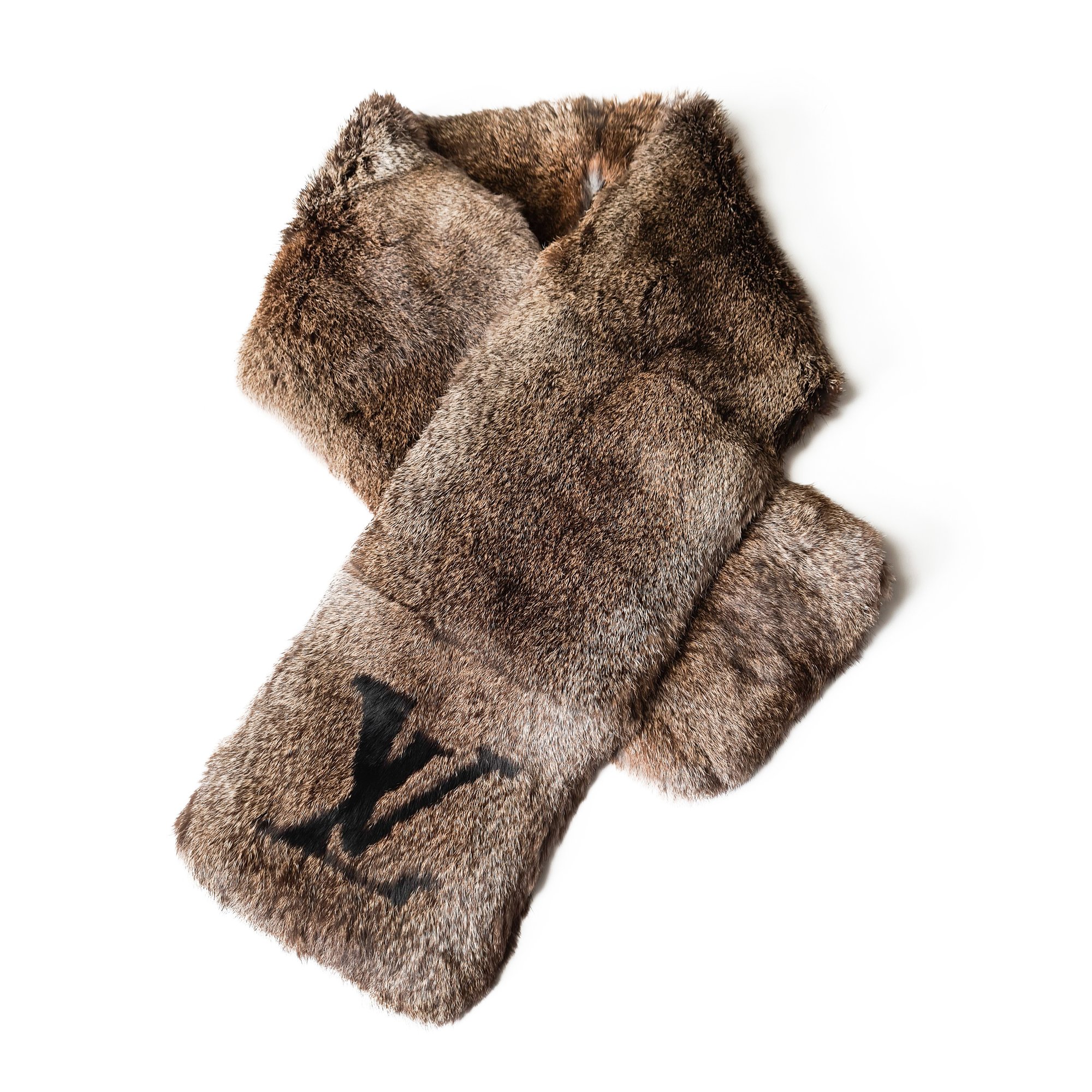 Image of Louis Vuitton Fur Scarf