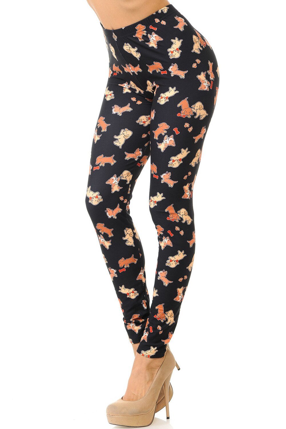 Image of Leggings: PLAYFUL PUPPY DOGS