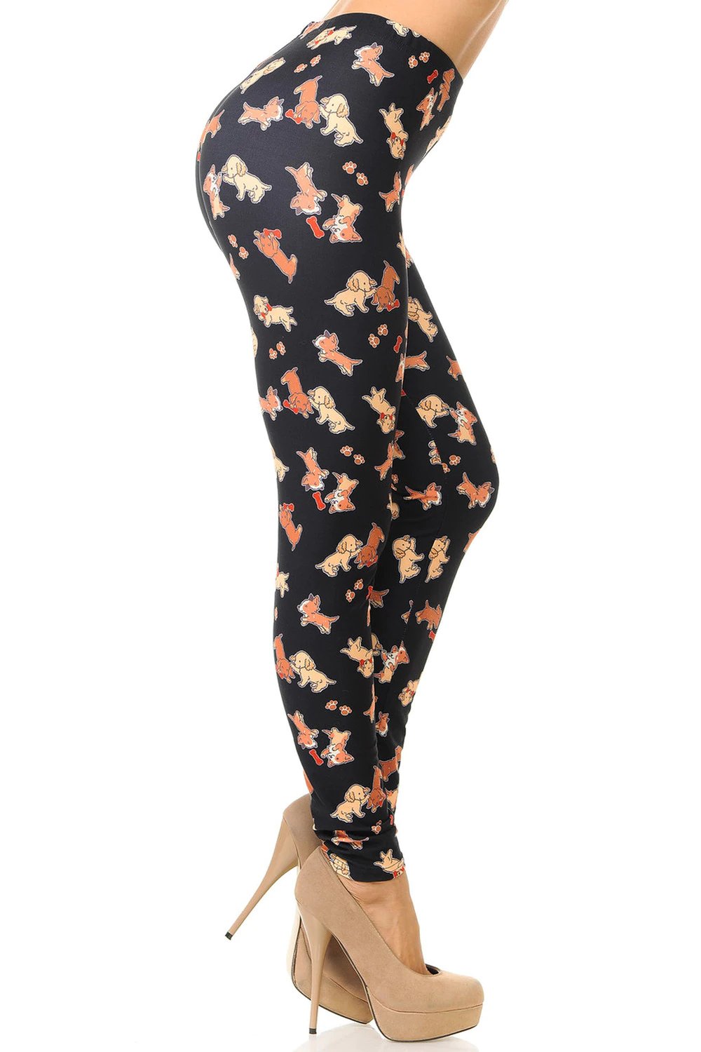 Image of Leggings: PLAYFUL PUPPY DOGS