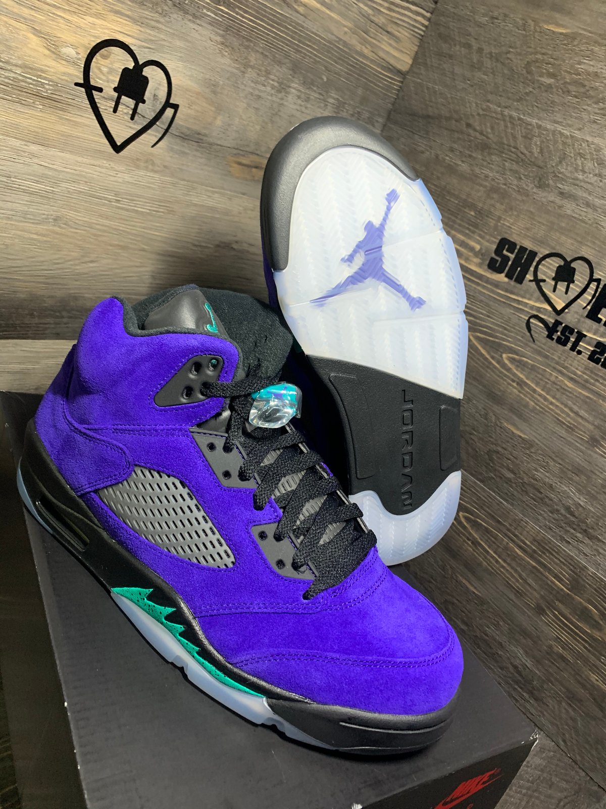air jordan 5 alternate grape