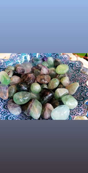 Image of Fluorite tumblestone 