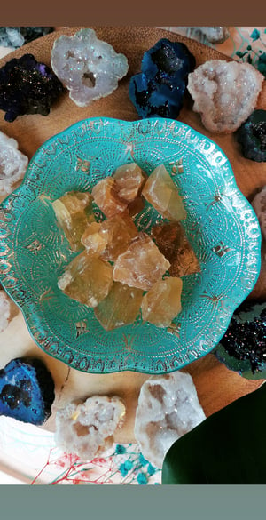 Image of Yellow calcite 