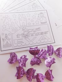 Bow &  Colouring Sheet 